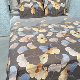 SUMMER PREMIUM QUALITY GLACÉ COTTON SUPER KING SIZE BEDSHEET SET