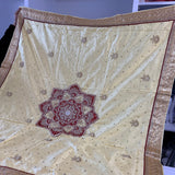 PREMIUM RUMALA SAHIB IN SILK 4 PCS WITH TWO PALKAN