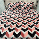 WINTER SUPER KING SIZE 3 PCS FITTED BEDHSEET SET