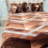 LUXURY KING TO SUPER KING 3 PCS FLAT BEDSHEET SET – SOFT & DURABLE FABRIC