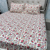 PREMIUM PURE COTTON SUPER KING FITTED SHEET – CUSTOM SELECTED DESIGNS