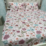 PURE COTTON QUEEN TO KING FITTED SHEET SET – SOFT & BREATHABLE