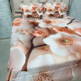 SUMMER SUPER KING SIZE 7 D FLST BEDSHEET SET