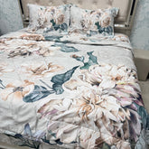 LUXURY KING TO SUPER KING DIGITAL PRINT COMFORTER / AC SET – 4 PIECE BEDDING SET