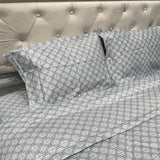 SUMMER PREMIUM QUALITY PURE COTTON 4 PCS SUPER KING SIZE COMFORTER SET