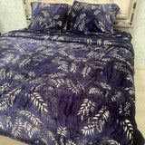 WINTER QUEEN SIZE QUILT COVER SET WITH FITTED SHEET