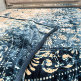 WINTER KING SIZE DOUBLE PLY BLANKET SUPER THICK WARM AND HEAVY