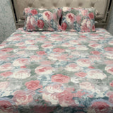 WINTER KING SIZE 3 PCS FLAT BEDSHEET SET