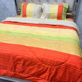 SUMMER BRANDED PURE COTTON 4 PCS COMFORTER SET