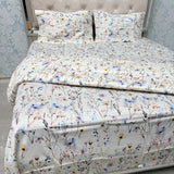 PREMIUM PURE COTTON SUPER KING SIZE 4-PIECE COMFORTER & AC BEDDING SET – LUXURY YEAR-ROUND COMFORT