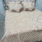 ROYAL LOOK DESINER 7 PCS KING SIZE QUILTED BEDCOVER SET