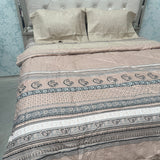 SUMMER KING SIZE 4 PCS COMFORTER SET IN LIGHT WEIGHT