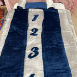 BABY 5 PCS COURT SET IN VELVET (quilt, blanket, 3 cushions)