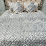 TURKISH STYLE DESIGNER VELVET BEDCOVER SET – ALL SEASON LUXURY ( QUEEN TO KING SIZE)