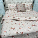BRANDED PREMIUM 5-PIECE 100% COTTON COMFORTER SET WITH MATCHING CUSHION – SUMMER COLLECTION