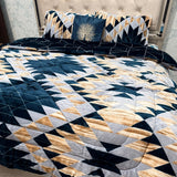 PREMIUM QUEEN SIZE 5 PCS REVERSIBLE QUILT SET