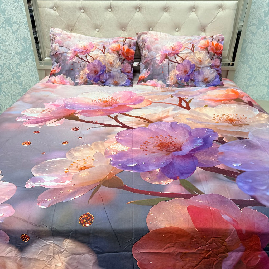 PREMIUM SOFT COTTON SUPER KING SIZE HEAVY BEDSHEET SET – 11D COLLECTION
