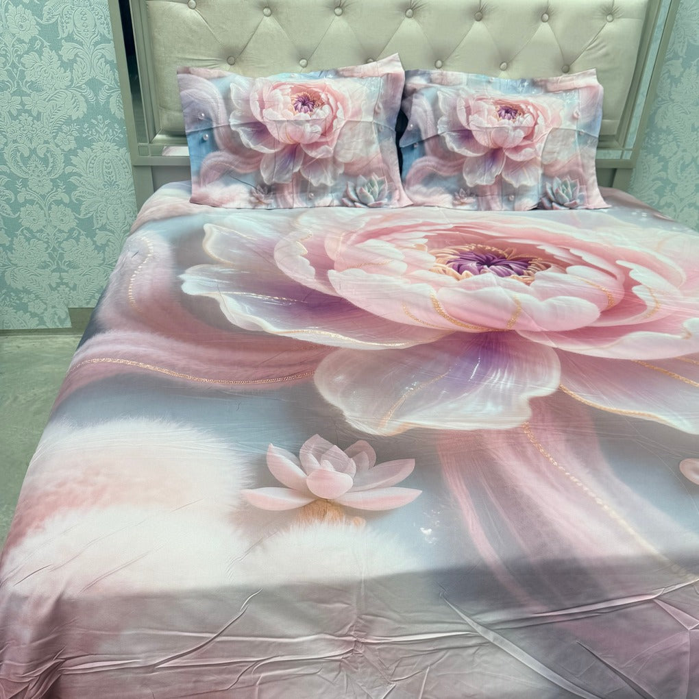 PREMIUM SOFT COTTON SUPER KING SIZE HEAVY BEDSHEET SET – 11D COLLECTION
