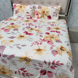 BRANDED PREMIUM PURE COTTON FLAT KING TO SUPER KING SIZE BEDSHEET SET