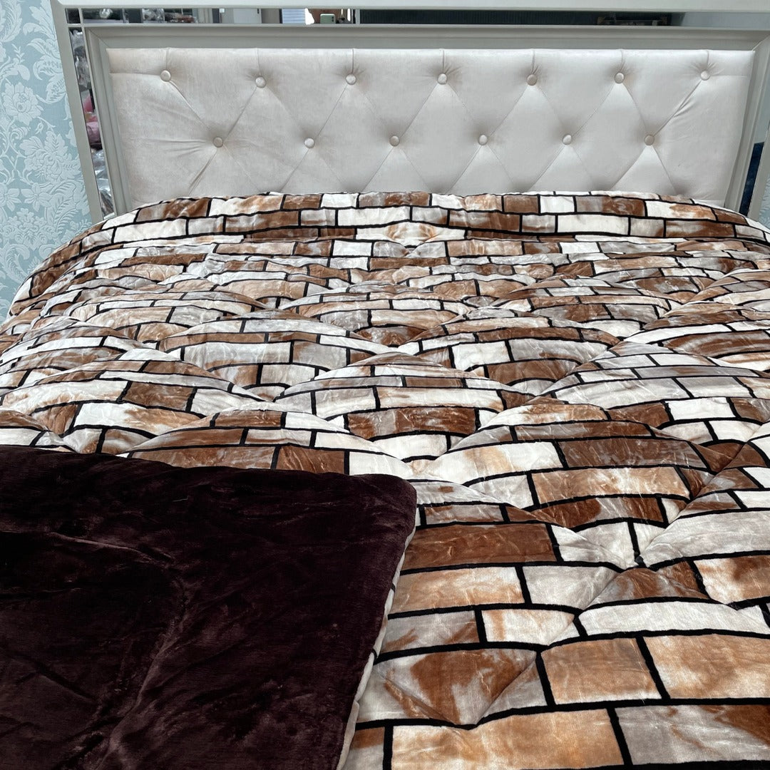 MONTE CARLO SUPER KING SIZE QUILTS IN VELVET