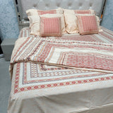 LUXURY JAIPURI 8-PIECE BAMBOO COTTON COMFORTER SET – SUPER KING SIZE
