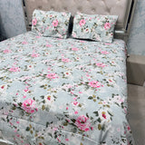 PREMIUM PURE COTTON  FLAT SUPER KING BEDSHEET SET