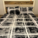 WINTER QUEEN SIZE 3 PCS FLAT BEDSHEET SET