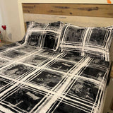 WINTER QUEEN SIZE 3 PCS FLAT BEDSHEET SET