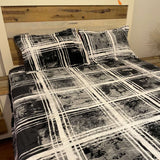 WINTER QUEEN SIZE 3 PCS FLAT BEDSHEET SET