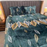 WINTER SUPER KING SIZE 3 PCS FITTED BEDSHEET SET