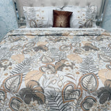 SUMMER BRANDED PURE COTTON 5 PCS KING SIZE REVERSIBLE COMFORTER SET