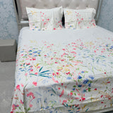 BRANDED PREMIUM PURE COTTON FLAT KING TO SUPER KING SIZE BEDSHEET SET