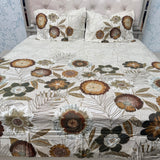 BRANDED PREMIUM PURE COTTON FLAT KING SUPER KING SIZE BEDSHEET SET