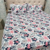 PURE COTTON QUEEN TO KING FITTED SHEET SET – SOFT & BREATHABLE