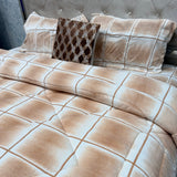 5- PIECE PREMIUM VELVET QUILT SET – SUPER KING SIZE LUXURY BEDDING