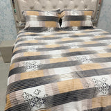 LUXURY KING TO SUPER KING 3 PCS FLAT BEDSHEET SET – SOFT & DURABLE FABRIC
