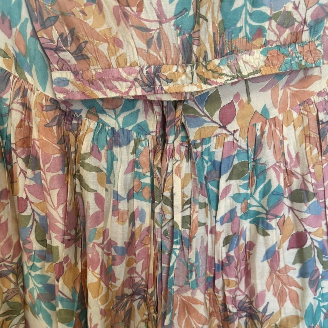 GIRLS PURE COTTON JAIPURI STYLE FROK SUIT SIZE 28