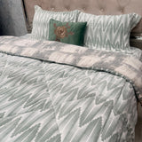 5- PIECE PREMIUM VELVET QUILT SET – SUPER KING SIZE LUXURY BEDDING