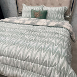 5- PIECE PREMIUM VELVET QUILT SET – SUPER KING SIZE LUXURY BEDDING