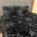 WINTER QUEEN SIZE 3 PCS FLAT BEDSHEET IN SET