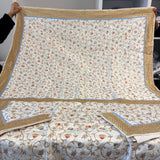PREMIUM RUMALA SAHIB IN SILK 4 PCS WITH TWO PALKAN