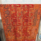 PAKISTAN KANI,MOONLIGHT REVERSIBLE PASHMINA WORK SHAWL