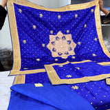 PREMIUM RUMALA SAHIB IN SILK 4 PCS WITH TWO PALKAN