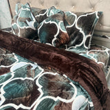 WINTER PREMIUM SUPER KING SIZE QUILT SET WITH FITTED SHEET