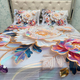 PREMIUM SOFT COTTON SUPER KING SIZE HEAVY BEDSHEET SET – 11D COLLECTION