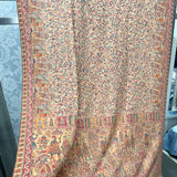 PAKISTAN KANI,MOONLIGHT REVERSIBLE PASHMINA WORK SHAWL