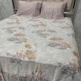 SUMMER SUPER KING SIZE ( JUMBO SIZE) FLAT MUSLIN PURE COTTON BEDSHEET SET