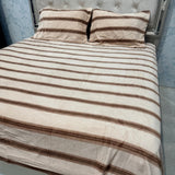 LUXURY KING TO SUPER KING 3 PCS FLAT BEDSHEET SET – SOFT & DURABLE FABRIC
