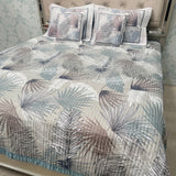 DESINER QUILTED SUPER KING SIZE BEDCOVER IN 5 PCS FOR SUMMER