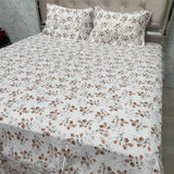 SUMMER PURE COTTON SUPER KING SIZE BEDSHEET SET